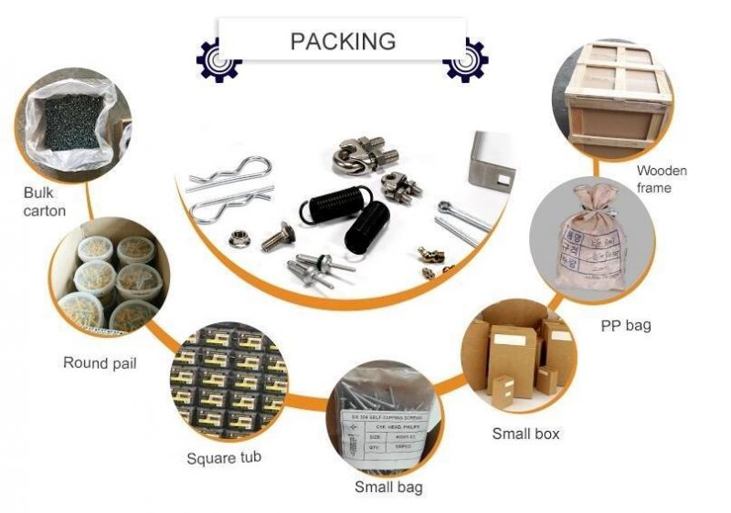 All Kinds of Non-Standard Drilling Screws From Size M2 to M8, According to Customers Drawings