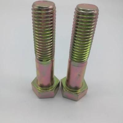 Coarse Thread Fine Thread Hex Bolt Machine Screw