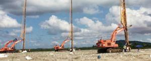 Prefabricated Vertical Drain PVD Rig