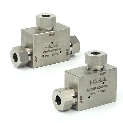 Stainless Steel Ultra-High Pressure 60000 Psi Tube Pipe Fittings Coupling Elbow Tee
