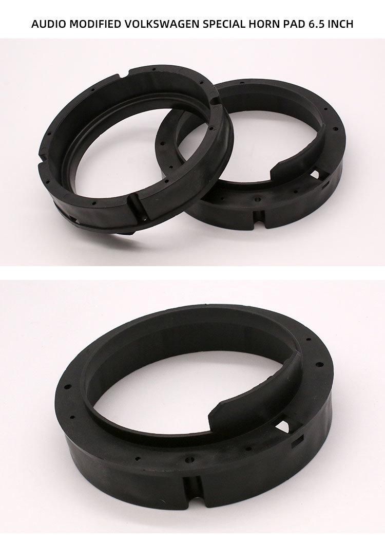 Nylon Car Speaker Gasket 6.5 Inches, Compatible with The Volkswagen Cars, Car Door Audio Modification