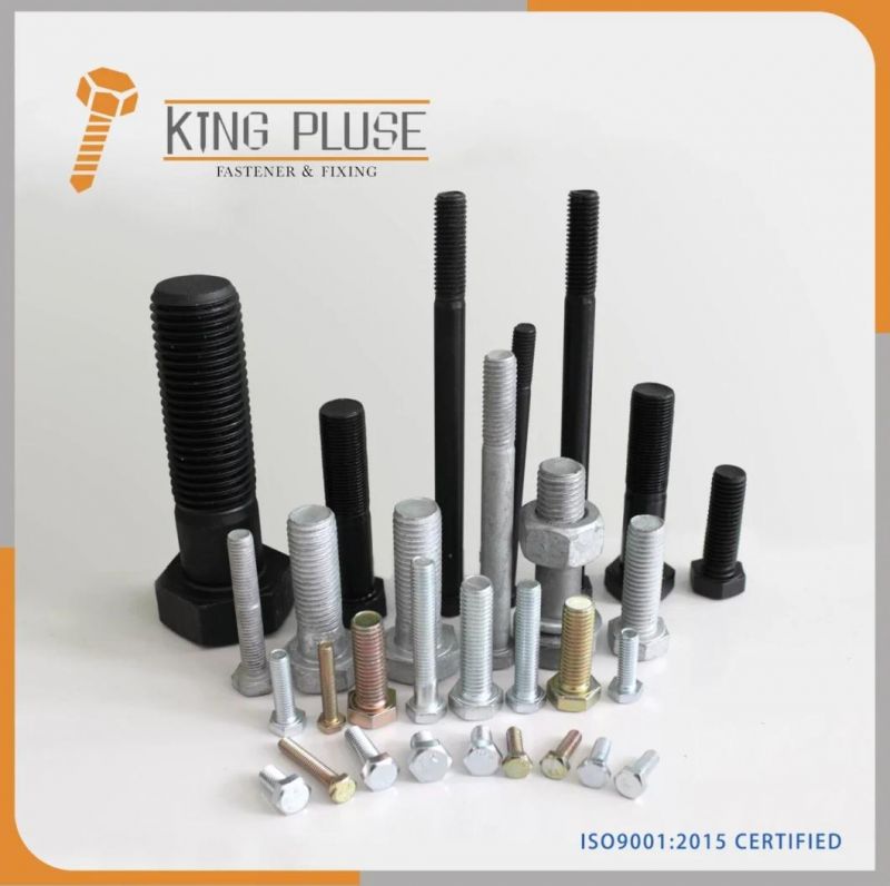 Heavy Hex Bolt High Strength Structural Bolt ASTM A325 A490 A193 B7
