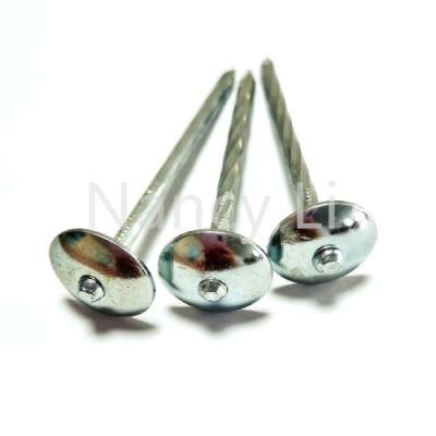 3-1/4&quot;X10g Galvanized Roofing Nails with Umbrella Head 50kg Gunny Bag
