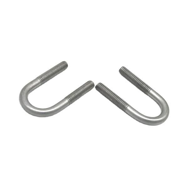 High Tensile Ss201 SS304 SS316 A2-70 A4-80 Stainless Steel Fastener Square U Bolt