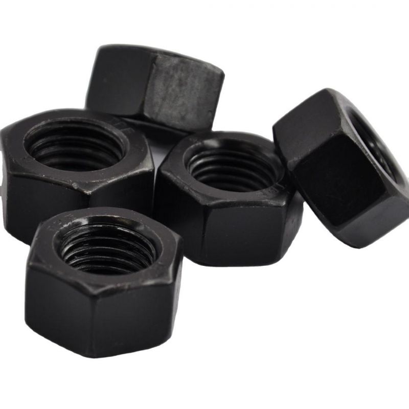 DIN934 Black Oxide Hexagon Nut Carbon Steel Grade 8