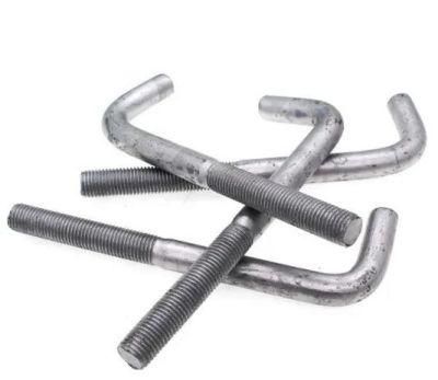 Building Construction Hot DIP Galvanized Surface L Type Foundation Bolt Anchor Bolt
