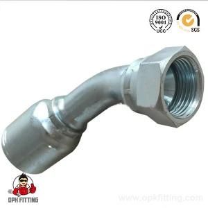 45&deg; Jic Female 74&deg; Hydraulic Union Hose Fitting/ Integrated Hose Fitting (26741Y)