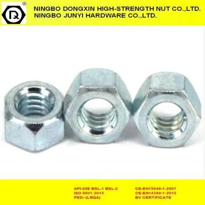 DIN934 Zinc Plated Hex Nut Fasteners
