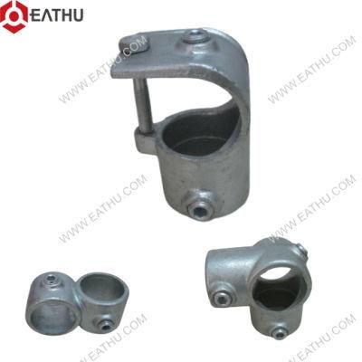 Malleable Iron Galvanized Pipe Clamp Fittings for Handrail and Gards