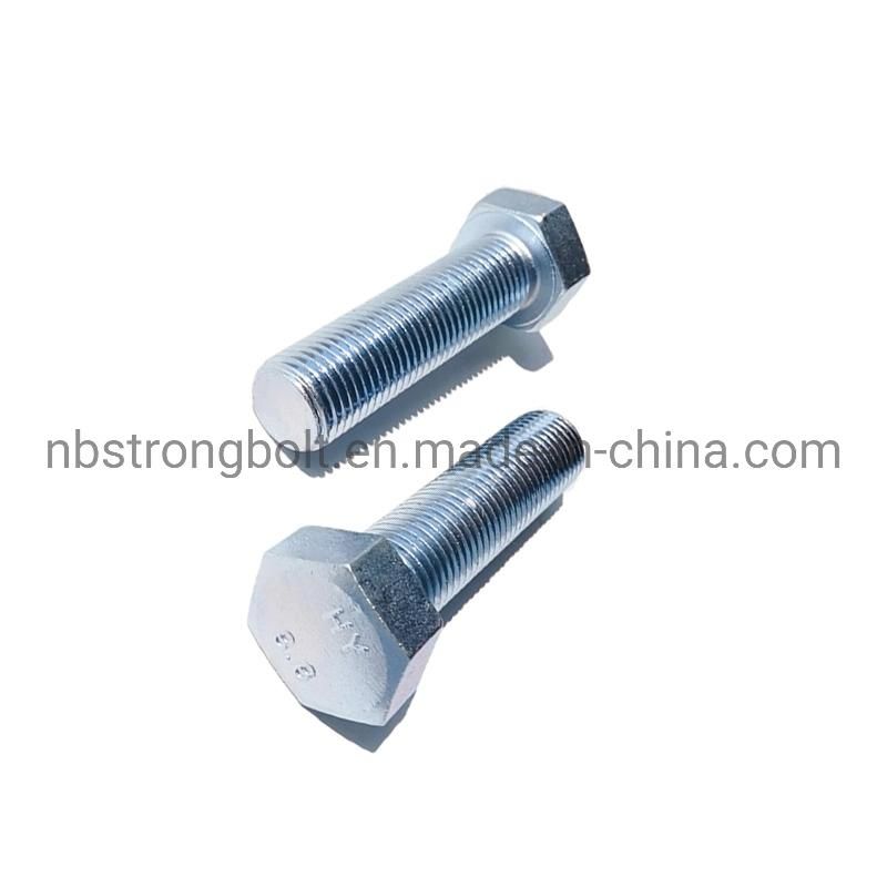 DIN933 Hex Bolt Cl. 8.8 with Zinc