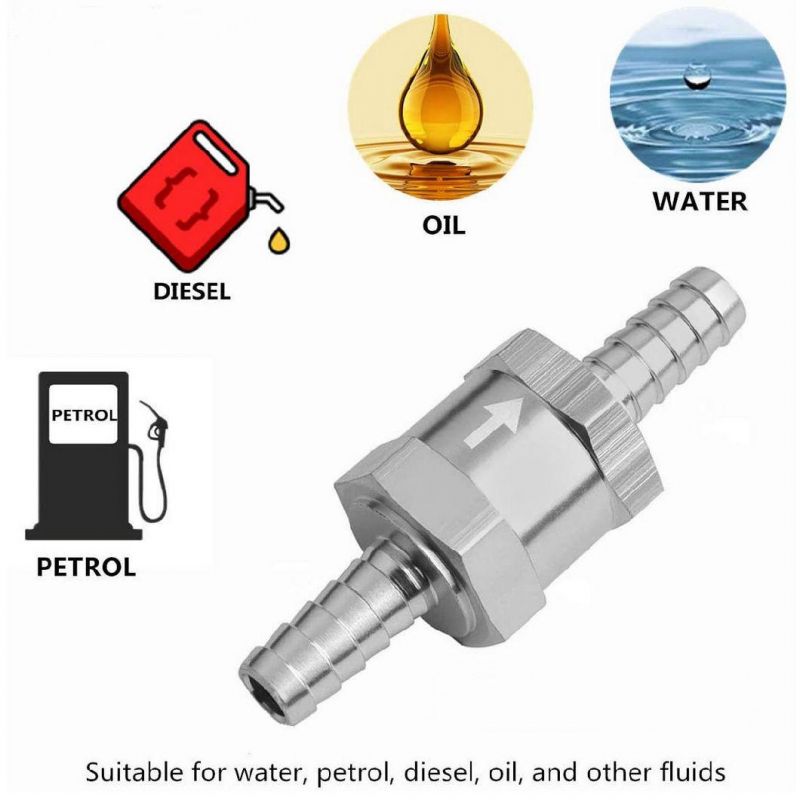 8mm Aluminum One Way Check Valve