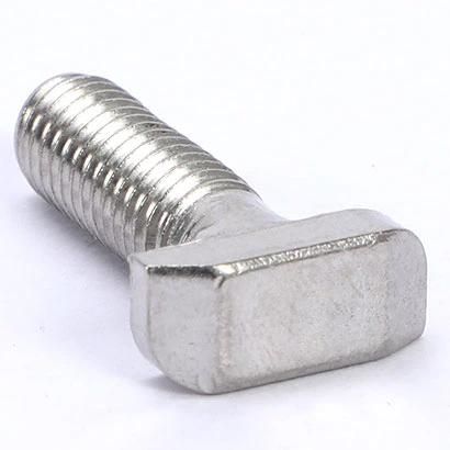 T Head Type Bolt Stainless Steel / Steel T-Shaped T Slot Bolt