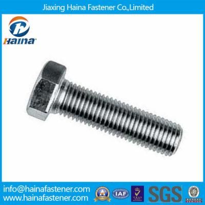 Stock DIN961 Stainless Steel 304 316 Full Threaded Hex Bolt