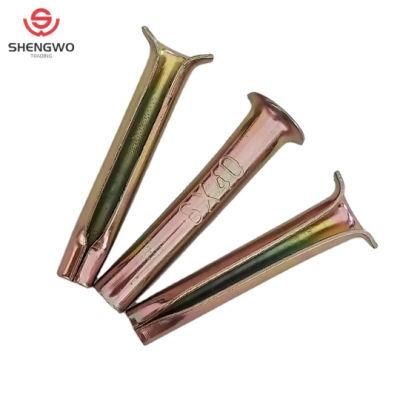 Yellow Zinc Plated Fastener Express Nail Anchor