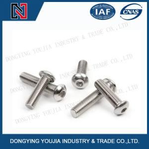 ISO7380 Stainless Steel Heaxagon Socket Round Head Screw