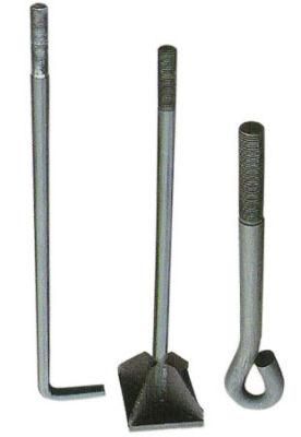 M27*600 Zinc/HDG/Dacromet Custom L/J/U/I Shape Foundation Bolts Anchor Bolts