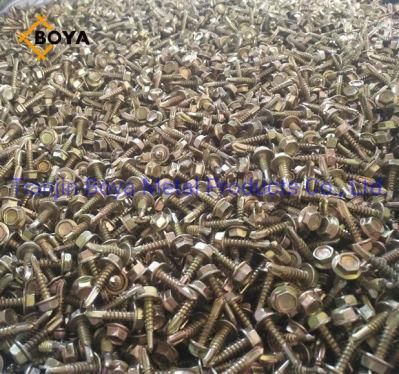 Hex Head Self Drilling Roofing Screws with EPDM Washer