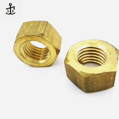 Factory Price and Good Quality ISO 4032 Brass Hexagon Regular Nuts-Product Grades a and B Made in China