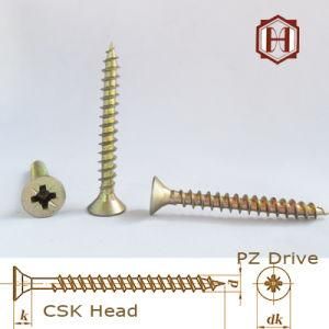 Screw/Pozi Drive Zinc Coated Fiberboard Screw