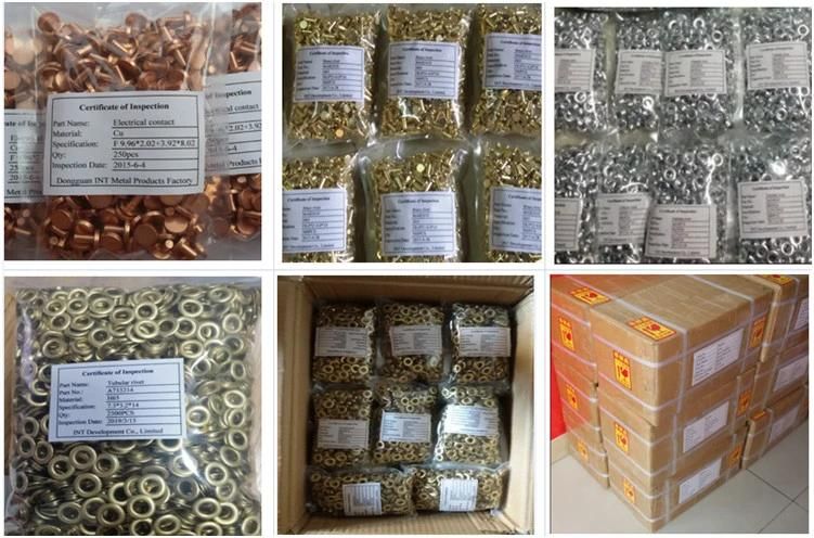 OEM Rivet Factory Steel Copper Aluminum Brass Rivets