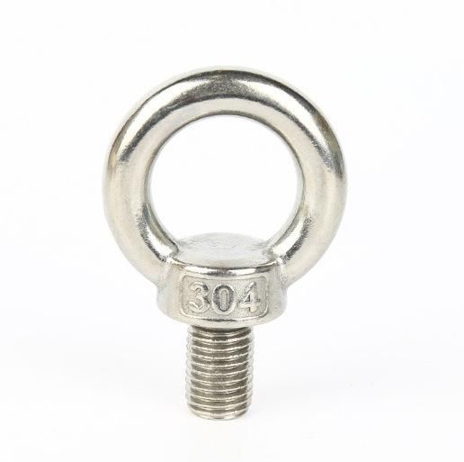 Stainless Steel DIN580 Lifting Eye Bolt, Rigging Lifting Eye Bolt