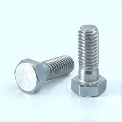 Best Price Fasteners DIN933 DIN931 304 Stainless Steel Hexagon Head Bolts