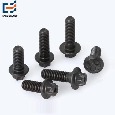 Torx Head Bolt with Customized Design Special Fastener DIN34801 Steel Galvanized Torx Head Bolts with Large Flange/Hexlobular Bolts