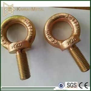 Galvanized Carbon Steel Shoulder Eye Bolt DIN580 M20X50