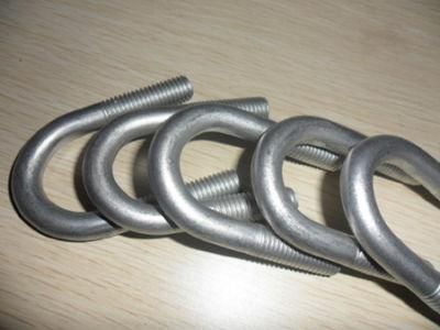 Custom L/J/U/I Shape Foundation Bolts Anchor Bolts Zinc/HDG/Dacromet M12*300