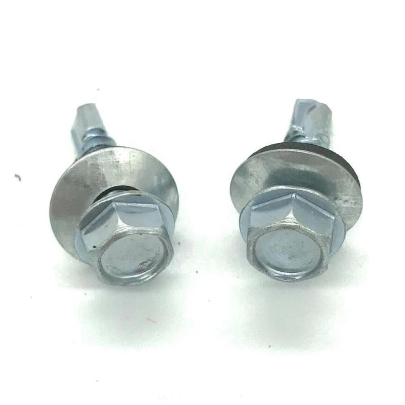 C1022 Hex Head Self Drilling Screws with EPDM Washer