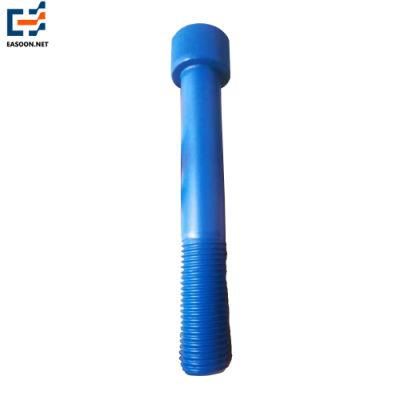 Hex Socket Bolt Blue Teflons Allen Hex Bolt with Half Thread