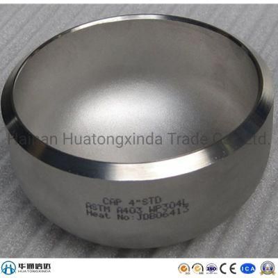 Stainless Steel Pipe Fitting Polished End Cap