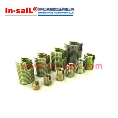 Threaded Inserts Steel/Case-Hardenedzinc Plated Blue Bn 20346