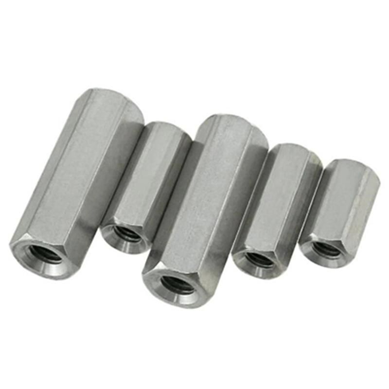 Stainless Steel 304 Hex Coupling Nut Long Nut DIN6334