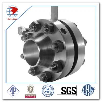 8 Inch ASTM A105 Weld Neck 300cl RF Thread 2 Holes NPT Orifice Flange