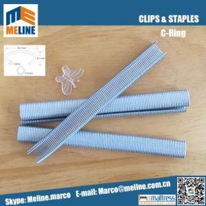 C-Type Nail, Type C Hog Ring, Sc660, Sc-660, C Hog Ring Staples for Spring Mattress