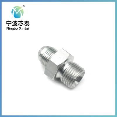 Carbon Steel Hot Forged Hydraulic Hose Adapter Female Metric O-Ring Fitting