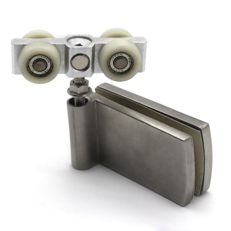 Hardware Stainless Steel Folding Roller Fitting Patch for Folding Door