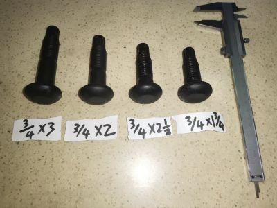 Black - M27or1-1/8&quot; -42CrMo - A490 M-Heavy Hex Bolt
