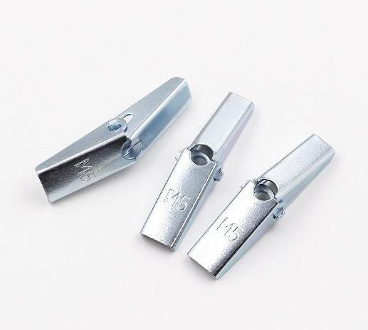 High Quality Zinc Plated Butterfly Spring Toggle Fixings with Screws Hollow Cavity Wall Anchor