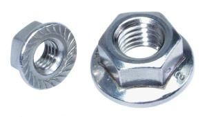 Flange Nut Unc Nuts Zinc HDG /Black Grade 8 Hex Flange Nut DIN6923