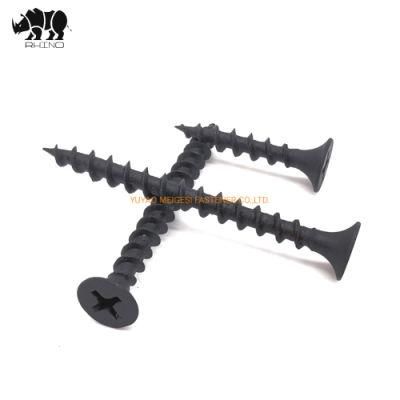 High Performance Black Phosphate Gypsum Board Self Tapping Drywall Screws for Wood