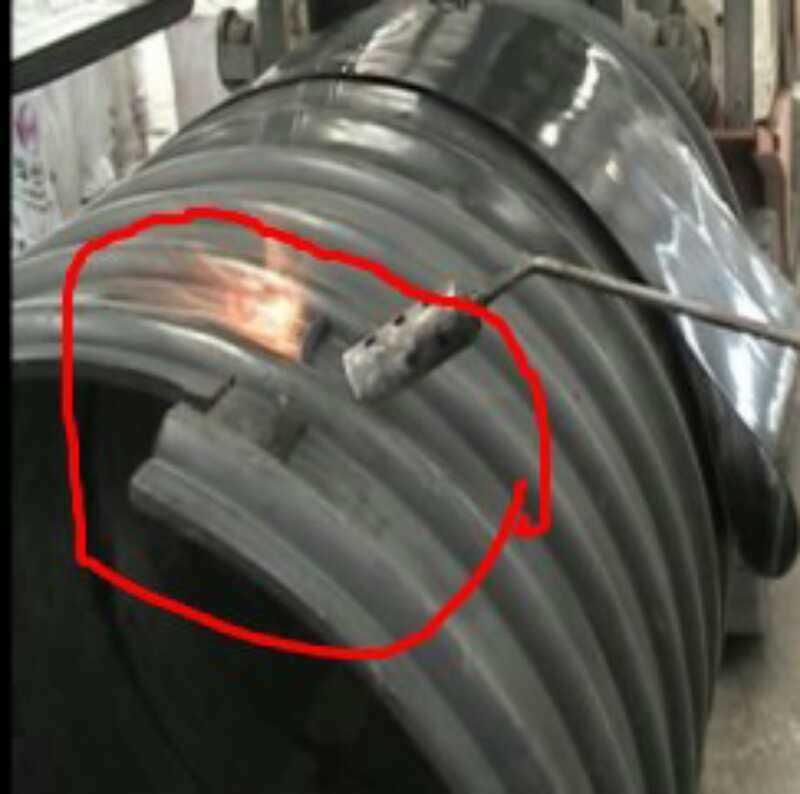 PE Pipe Shrink Sleeve / Heat Shrinkable Joint Fitting for HDPE Corrugated Pipe