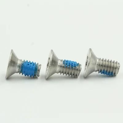 Hex Socket Nylon Machine Screw Blue Nylon Plastic Hexagon Head Screws