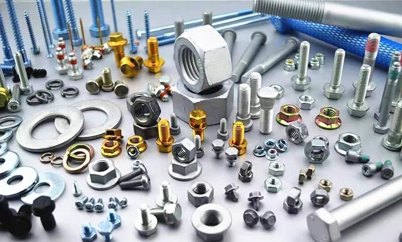 Custom High Quality 4.6 Grade Flange Bolt with Flange Nut M6 M7 M8 M10 M12 M16 DIN 6921 Stainless Steel Heavy Duty Hex Flange Serrated Bolt