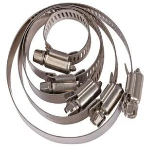 American Style Hose Clamp, Stainless Steel 201 304 316 W2 Worm Drive Clamp