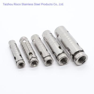 Stainless Steel 304/316 Four Shield/Wedge/Sleeve/Bolt/Cut/ Drop in Three Shield Anchor