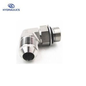 Stainless Steel Jic to Orfs Thread Adjustable Elbow Hydraulic Adapter