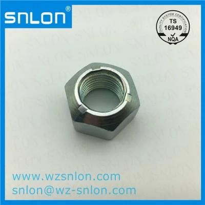 Three Spot Hexagon Lock Nut