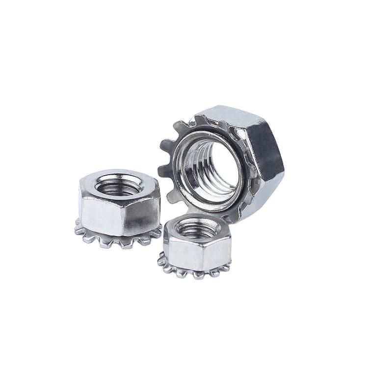 Galvanized K-Lock Nuts with External Washer